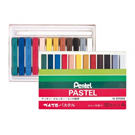 GIZ PASTEL 12 CORES SECO