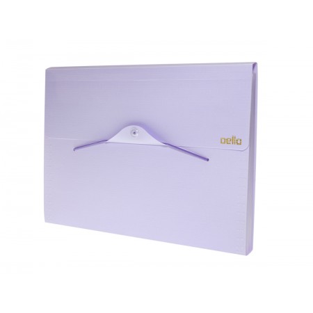 PASTA SANF.A4 12D.PP LILAS...