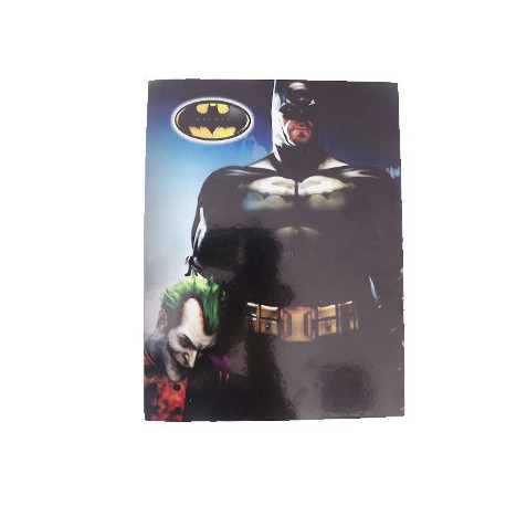 PASTA CATALOGO  50PL.006 PLAST.BATMAN