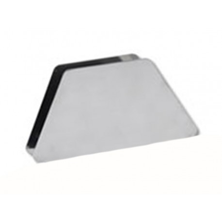 SUPORTE GUARDANAPO MESA INOX TRIANGULAR