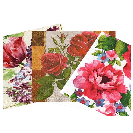 GUARDANAPO DECORADO DECOUPAGE-AV