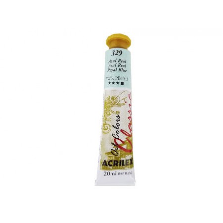 TINTA OLEO AZUL REAL 20ML-329