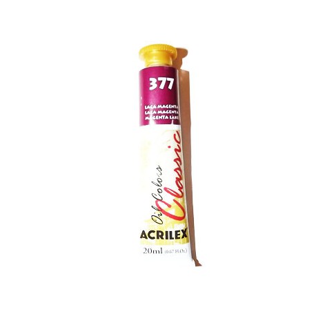 TINTA OLEO LACA MAGENTA 20ML-377