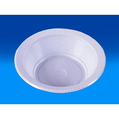 PRATO 21CM.PLAST.FUNDO BRANCO COPOP.C/10
