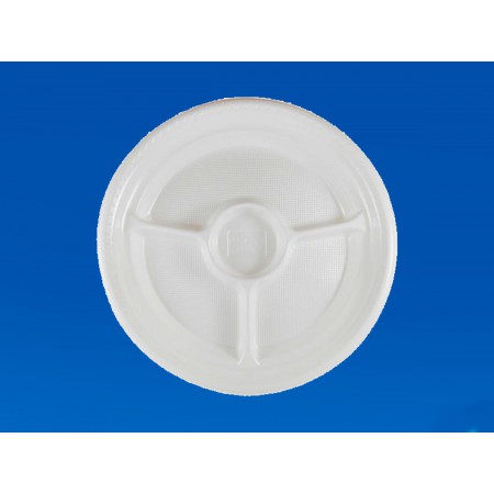 PRATO 26CM.PLAST.C/DIVISAO...