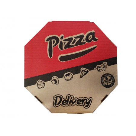 CAIXA PIZZA OITAVADA 30CM...