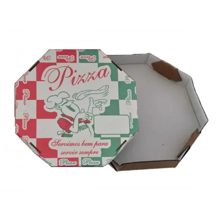 CAIXA PIZZA OITAVADA 30CM...