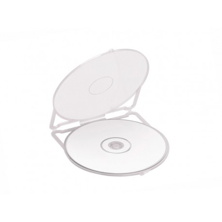 CAIXA CD/DVD PLASTICA PEQ.BRANCO C/12
