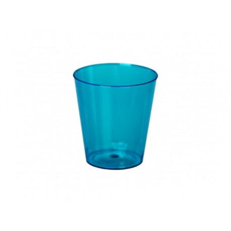 COPO ACRILICO  25ML.AZUL CLARO C/10