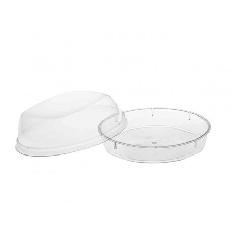 POTE 100ML PET CRISTAL C/TPA.C10-PW36TWH