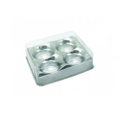 EMB.CANDY BOX TRANSPARENTE 4 DOCES C/10