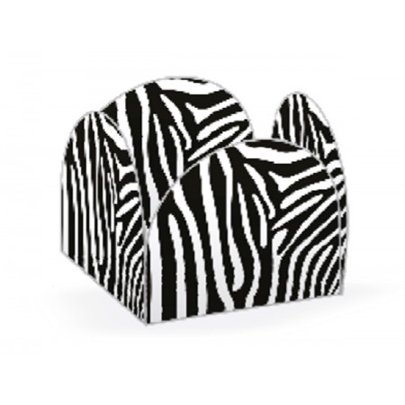 FORMINHA 4 PETALAS ZEBRA C/50