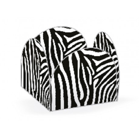 FORMINHA 4 PETALAS ZEBRA C/50