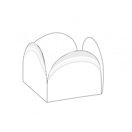 FORMINHA 4 PETALAS FRANCESINHA PRATA C50