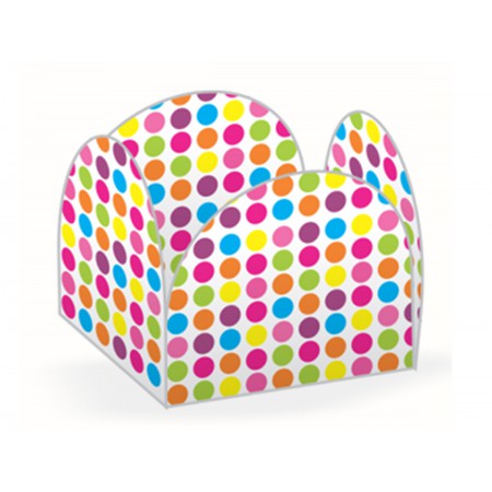 FORMINHA 4 PETALAS BOLINHAS...