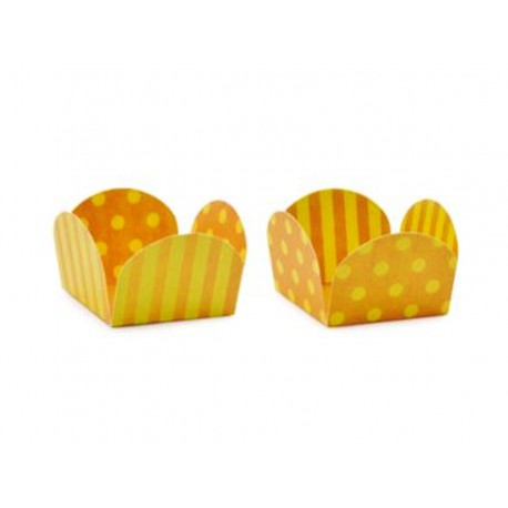 FORMINHA DOCE POA LISTRAS AMARELO C/50