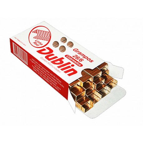 GRAMPO GRAMPEADOR 26/6 COBRE.5000 DUBLIN