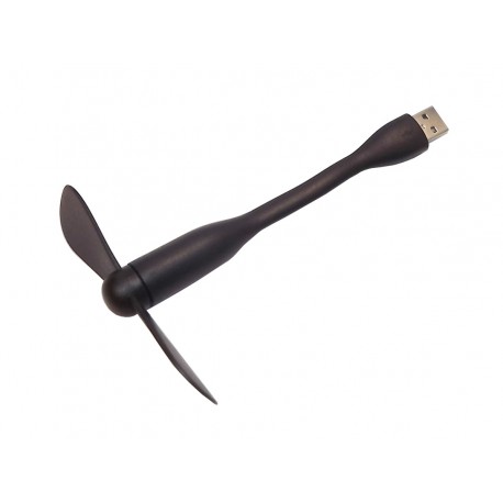 VENTILADOR MESA PRETO USB PORTATIL