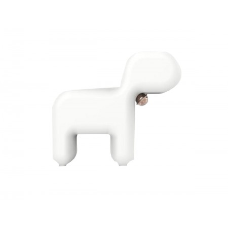 LUMINARIA CACHORRO BRANCA/DED