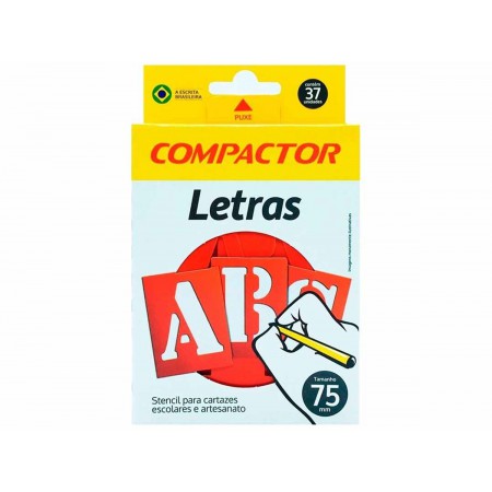 LETRA/NUMERO VAZADA 75MM...
