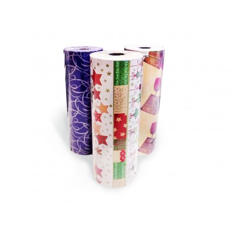 PAPEL PRESENTE BOBINA 0,40 PECA +- 6KG.
