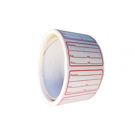 ETIQUETA  50MMX30MM PRECO/FAB/VAL.C/333