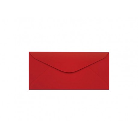 ENVELOPE 160X235 VERMELHO PEQ.80G.C100
