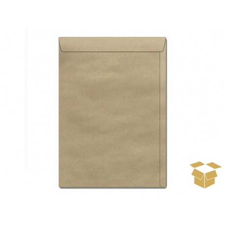 ENVELOPE 370X470 KRAFT 80G.347SKN C/100