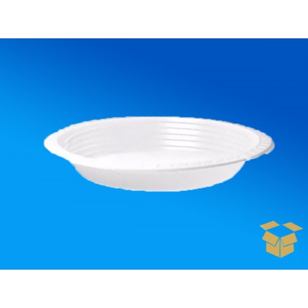 PRATO 26CM.PLAST.BRANCO...