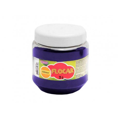 PO FLOCAR ROXO 25G.