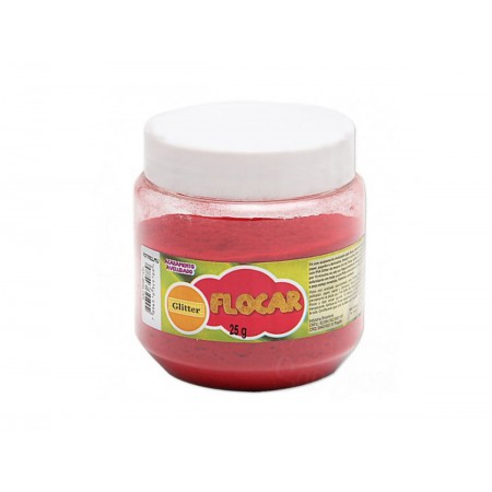 PO FLOCAR VERMELHO 25G.