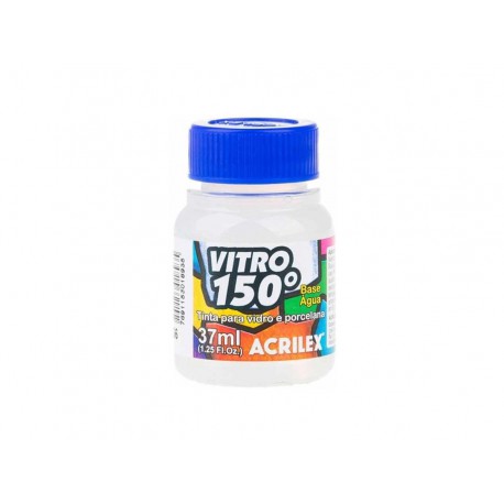 TINTA VITRO 150 B.AGUA BRANCO 37ML-519