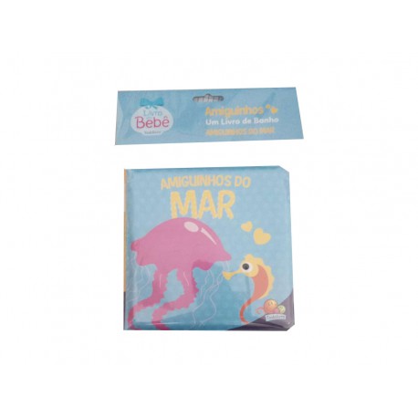 LIVRO BANHO AMIGUINHOS DO MAR