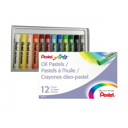 GIZ PASTEL 12 CORES OLEOSO