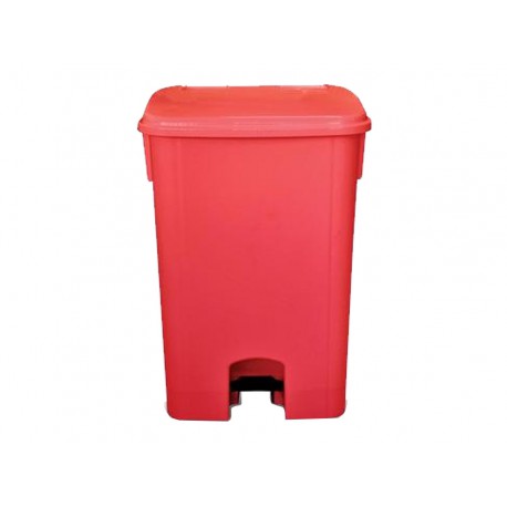 LIXEIRA  30L.VERMELHA 32X42X48 PEDAL