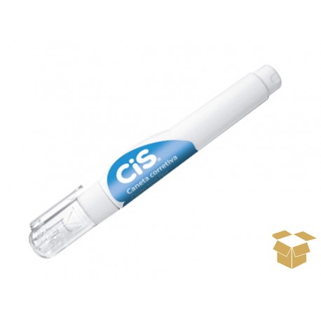 CANETA CORRETIVA 09ML.CIS PEN P.MET.C/12