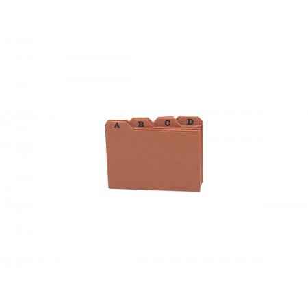 INDICE FICHARIO AZ 3X5...