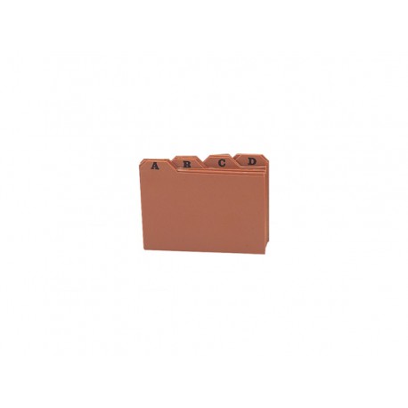 INDICE FICHARIO AZ 3X5 PLASTICO