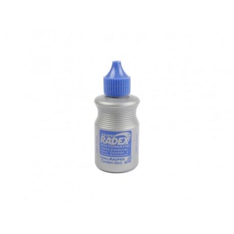 TINTA CARIMBO AZUL 40ML.AUTO.ASUPER