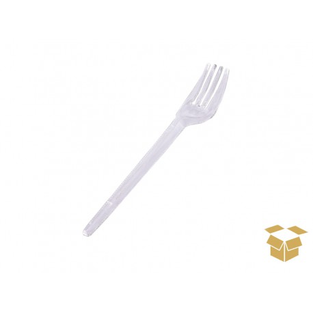 GARFO PLAST.SOBREMESA TRANSPARENTE C1000