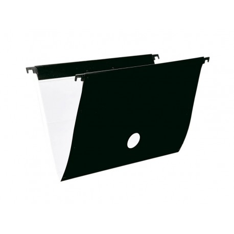 PASTA SUSPENSA COLORIDA PRETA C/6