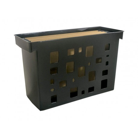 CX.ARQUIVO PLAST.PT.+6 PASTAS SUSP.KRAFT