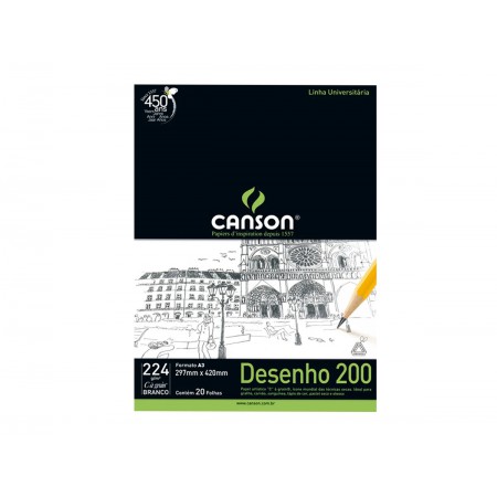 BLOCO DESENHO A3 BRANCO...