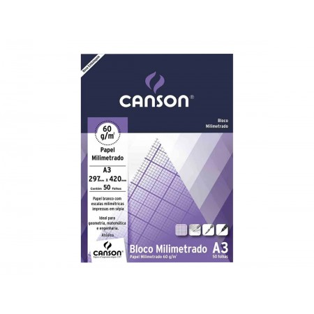 PAPEL MILIMETRADO A3 60G....