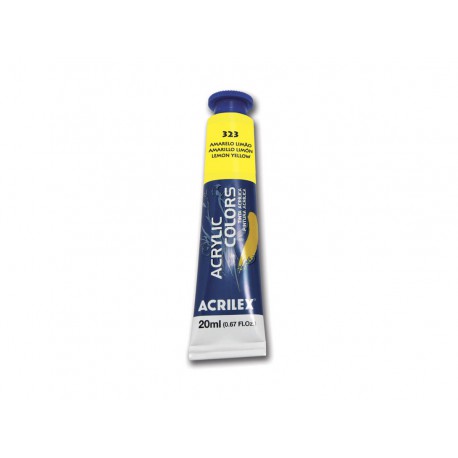 TINTA ACRYLIC COLOR AMARELO LIM20ML-323