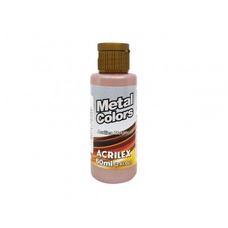 TINTA ACRILICA METAL.ROSE GOLD 60ML.499