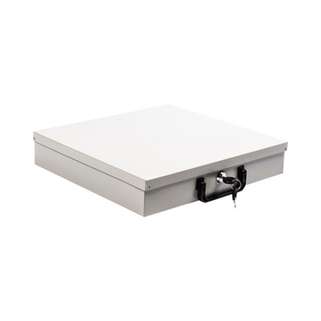 MALETA METALICA CINZA EPOXI...