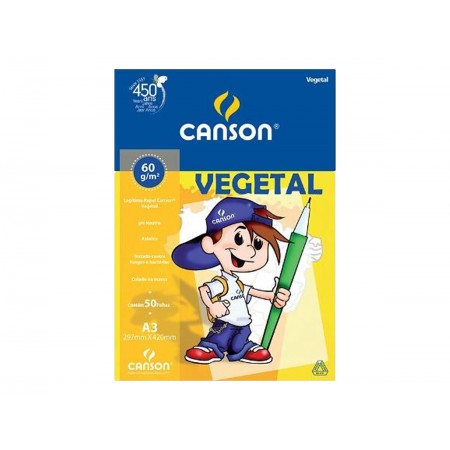 PAPEL VEGETAL A3 297X420...