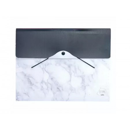 PASTA SANF.A4 12D.STONE PRETA