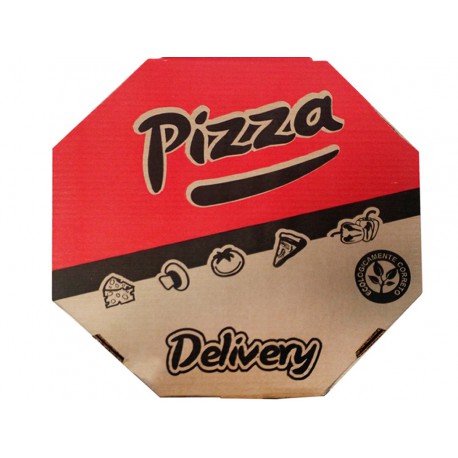CAIXA PIZZA OITAVADA 40CM.TP.PRESA C/25